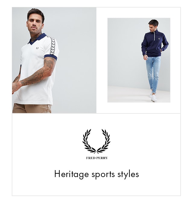 asos mens fred perry