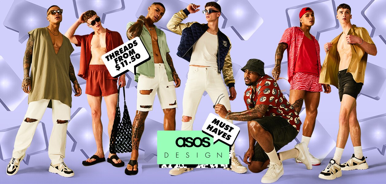 ASOS design must haves - threads from $11.50