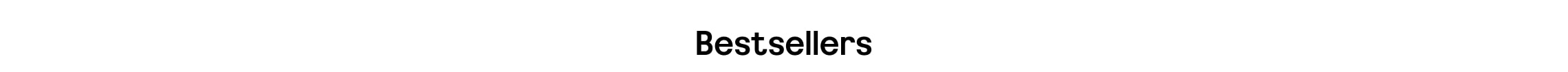 Bestsellers