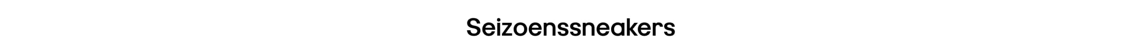 Seizoenssneakers