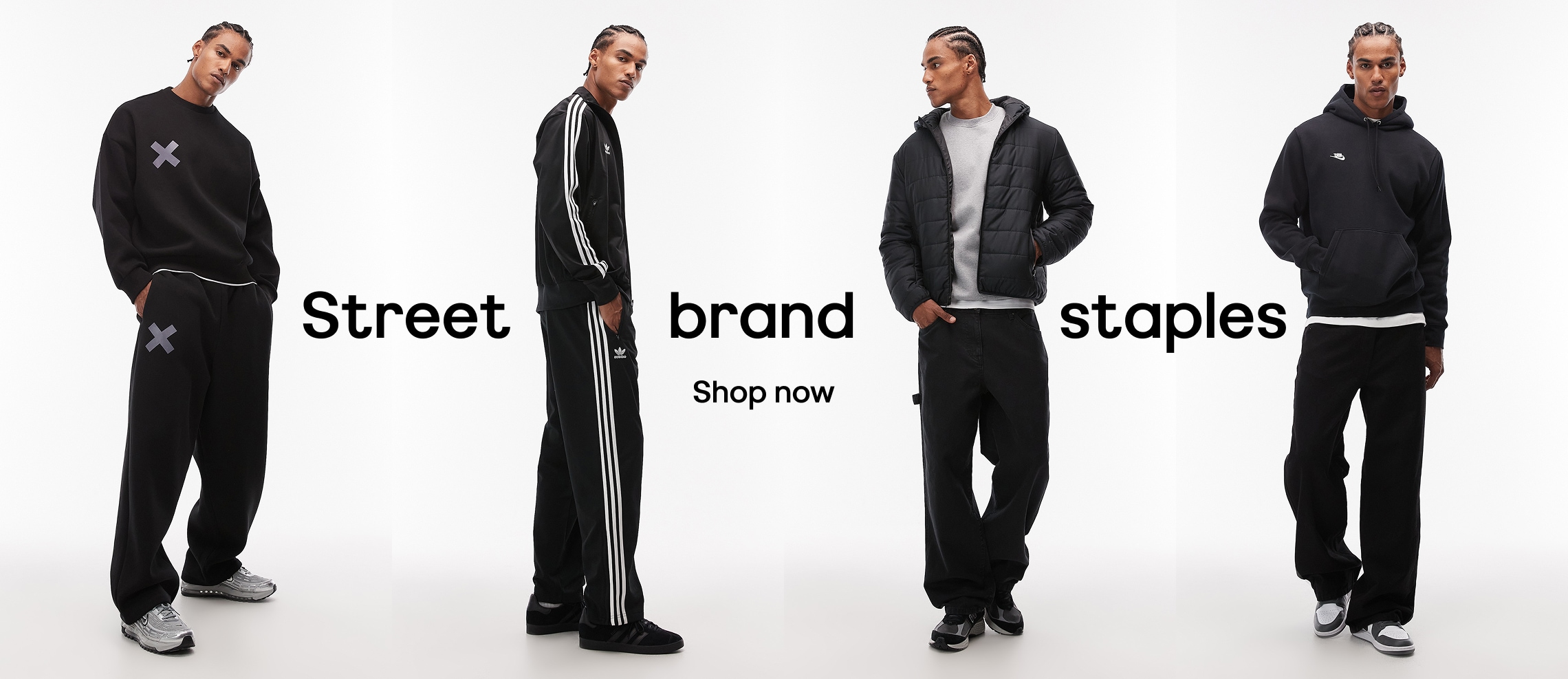 Street brand staples. shop now