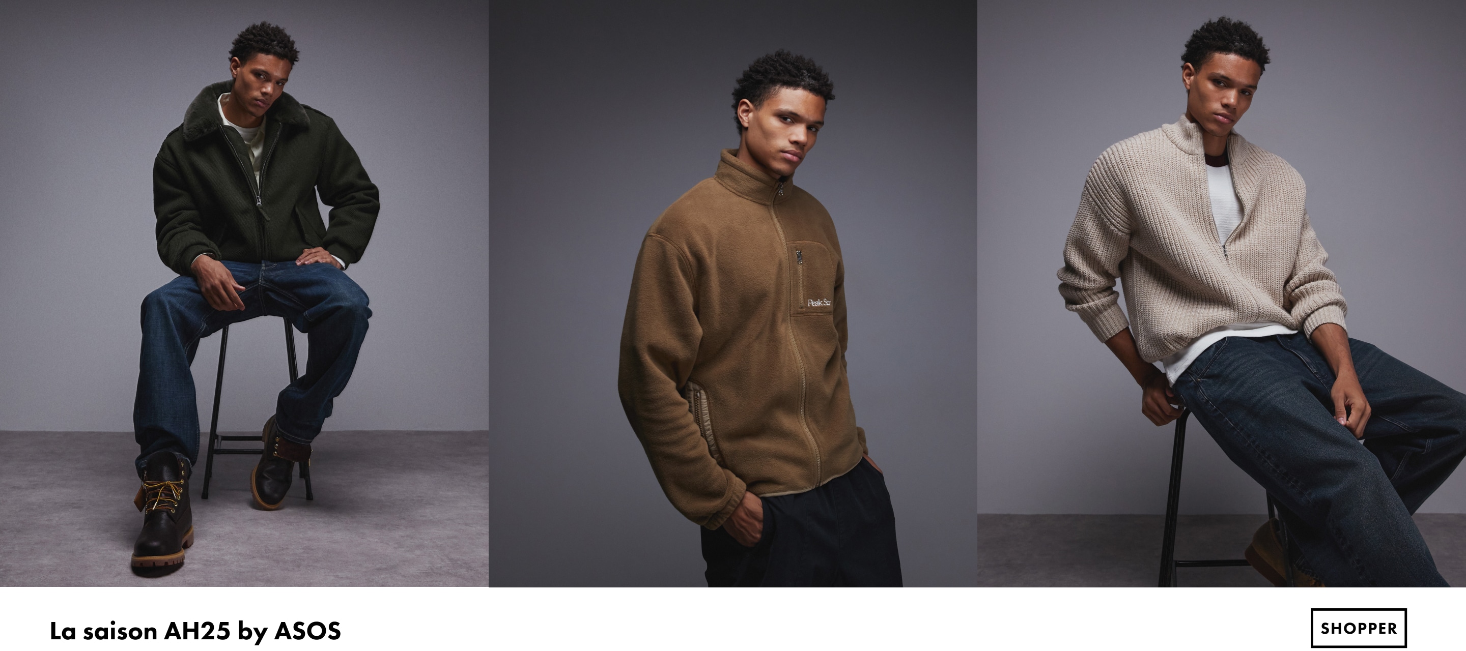 La saison AH25 by ASOS. Shopper
