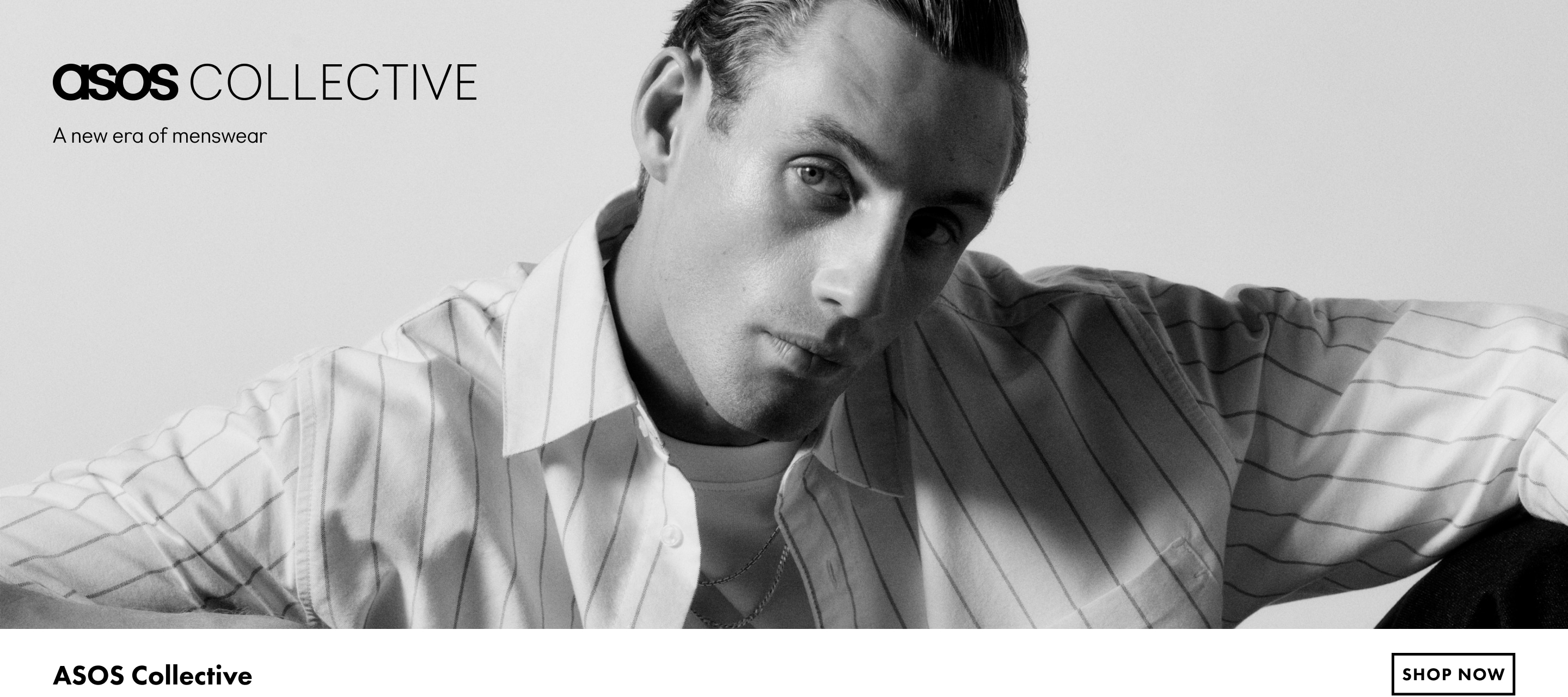 asos collective. a new era of menswear. asos collective shop now