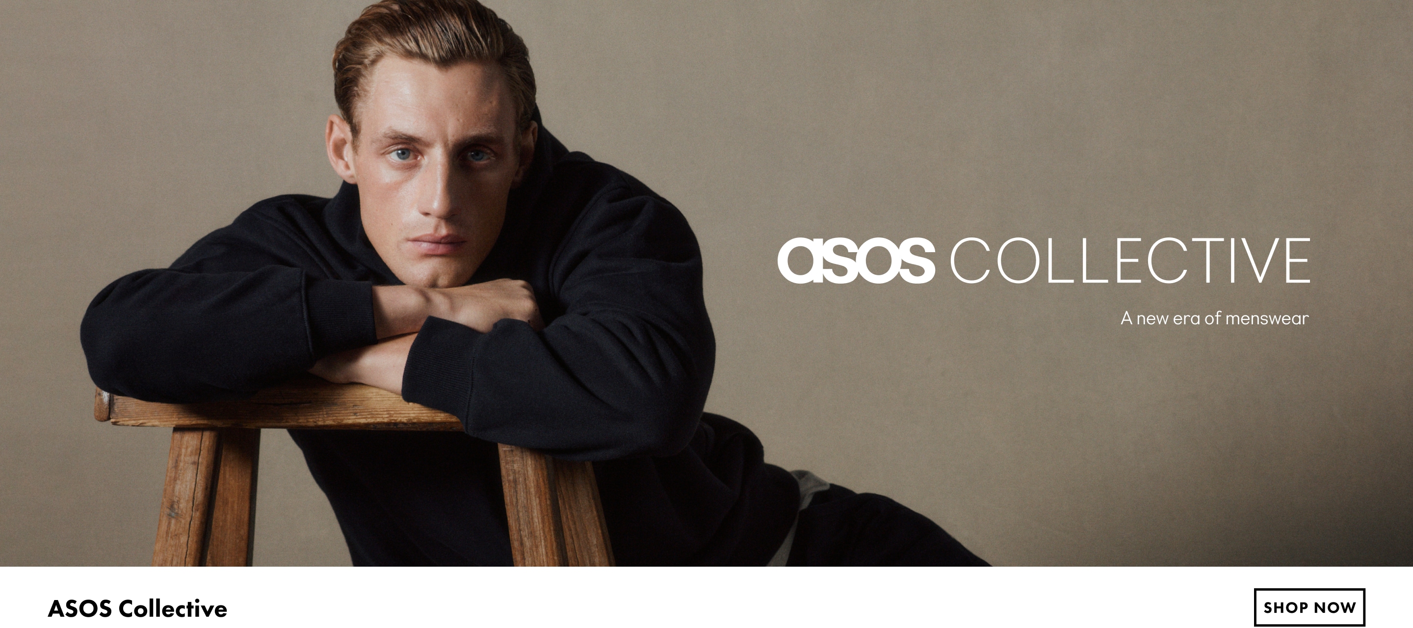 asos collective. a new era of menswear. asos collective shop now