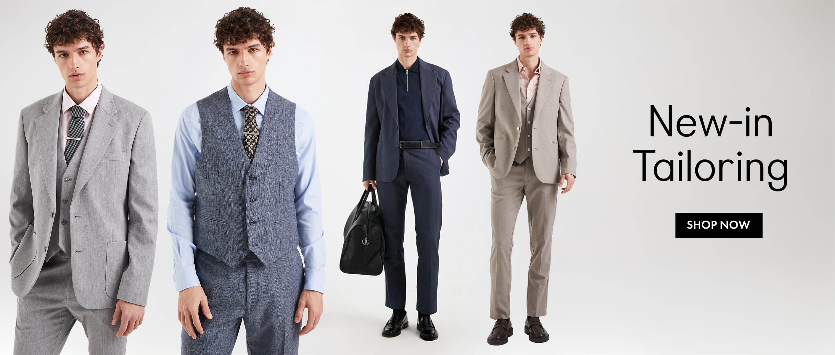 New in tailoring. Shop now