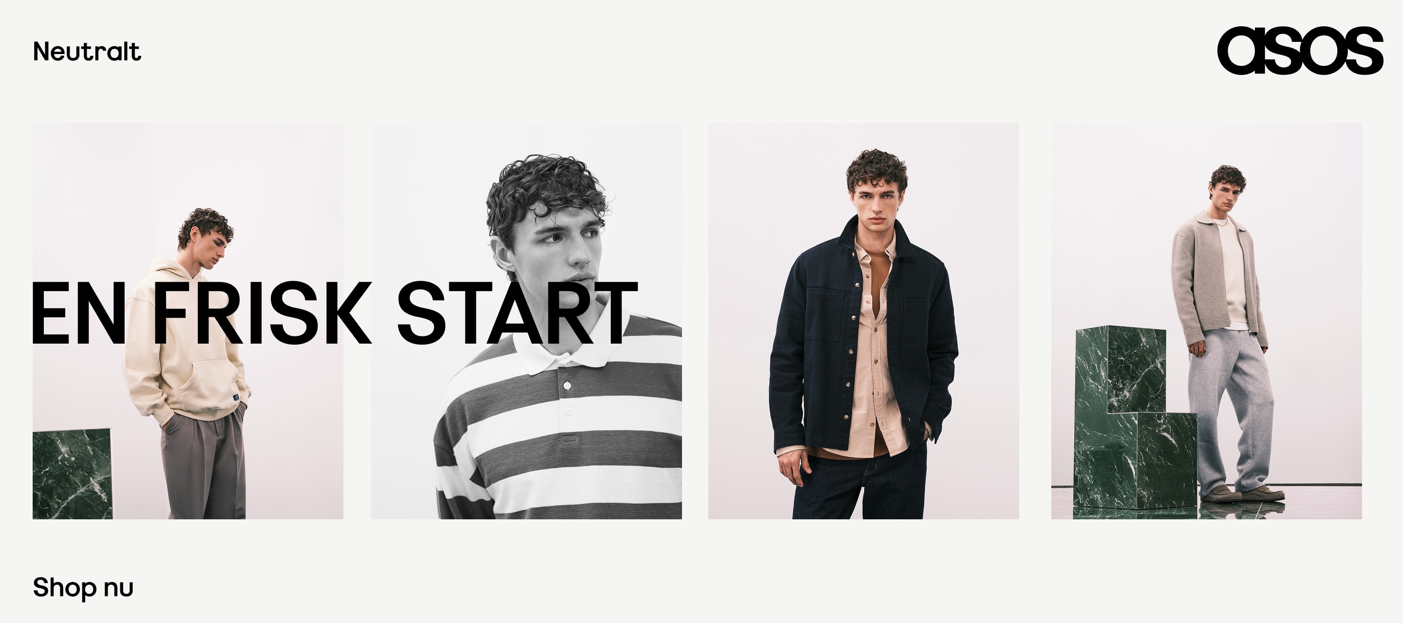 Neutralt. ASOS. EN FRISK START. Shop nu