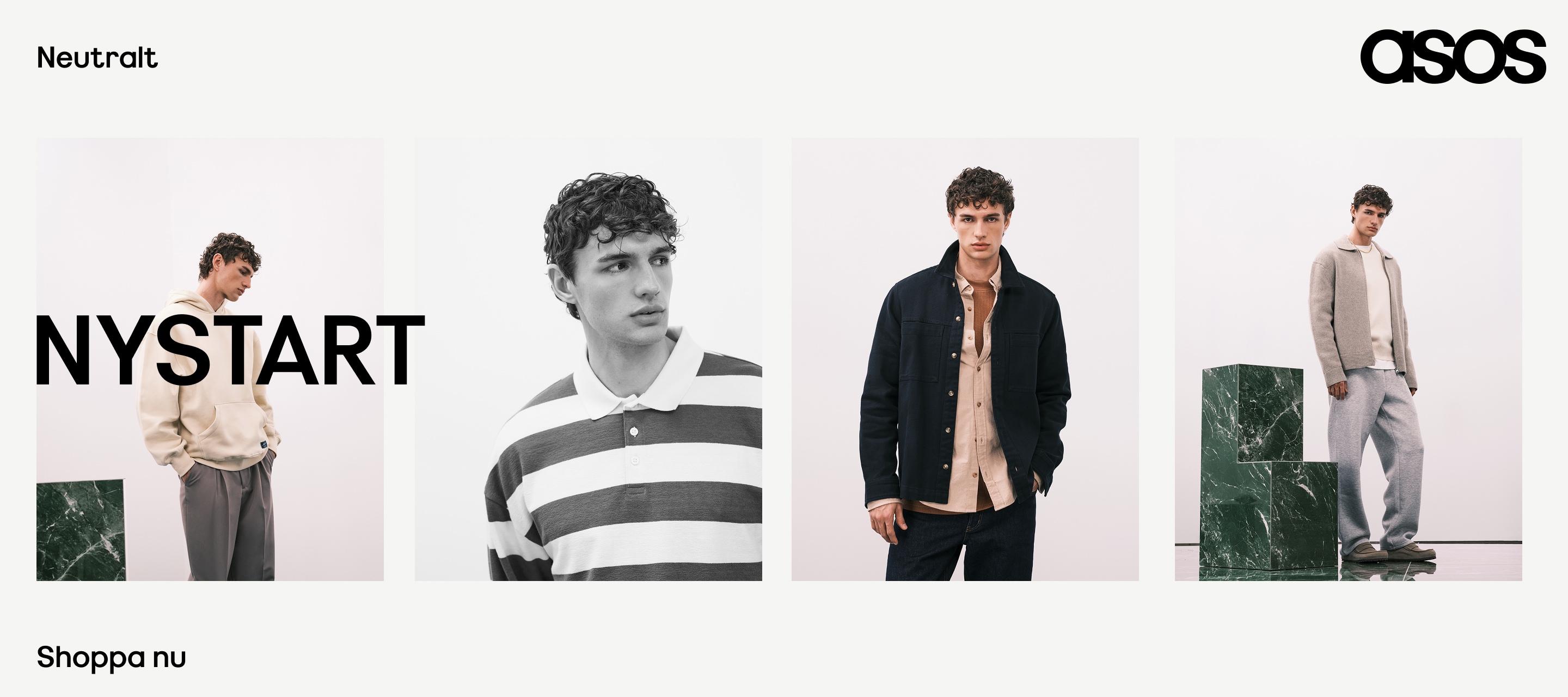 Neutralt. ASOS. NYSTART. Shoppa nu