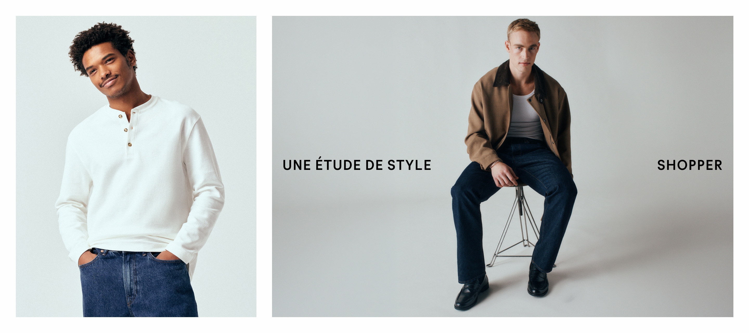 Une étude de style. Shopper