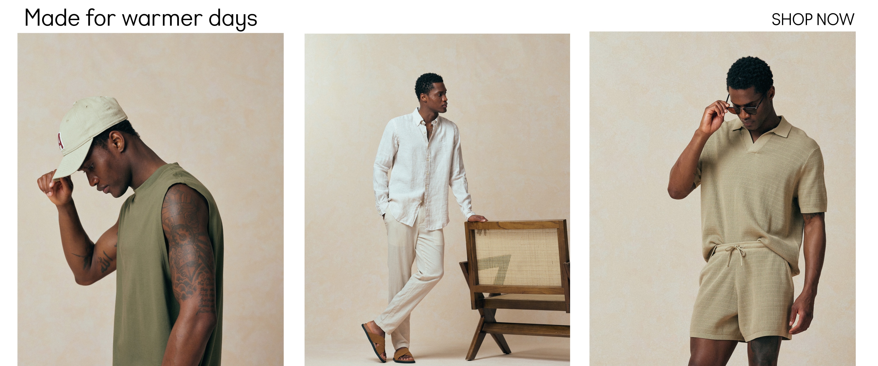 Made for warmer days. Shop now