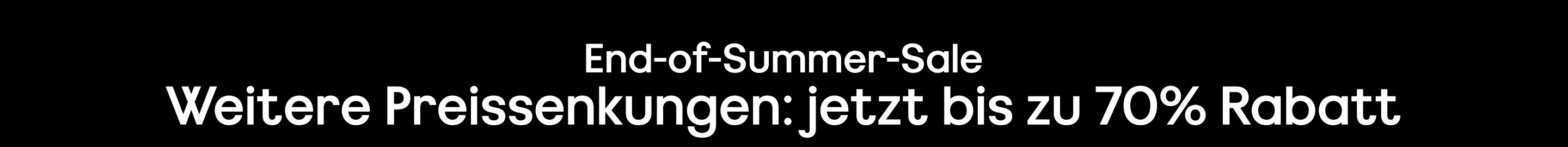 End-of-Summer-Sale Weitere Preissenkungen: jetzt bis zu 70% Rabatt Nur für kurze Zeit. Solange der Vorrat reicht. Die Styles sind wie angegeben reduziert.