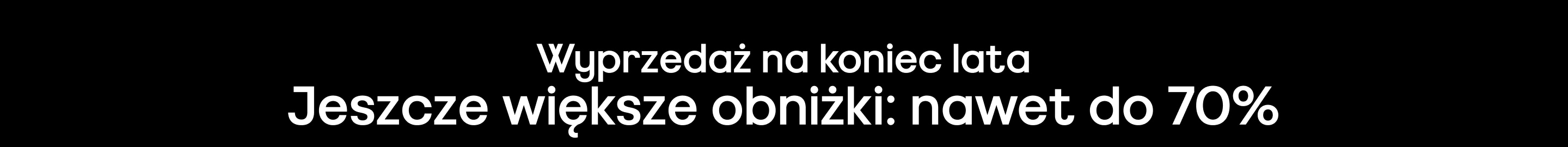 Wyprzedaż na koniec lata. Jeszcze większe obniżki: nawet do 70%