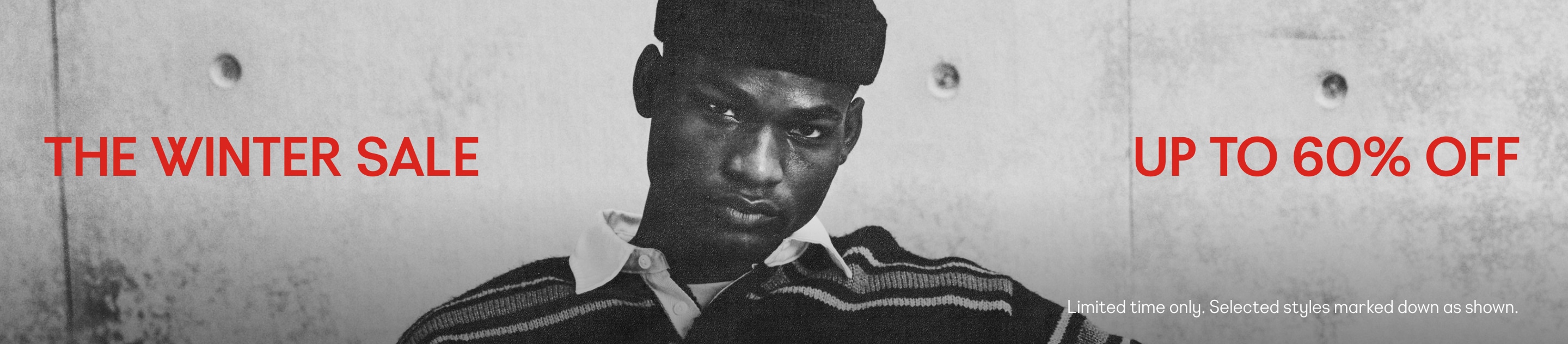 Winter sale. Up to 60% off