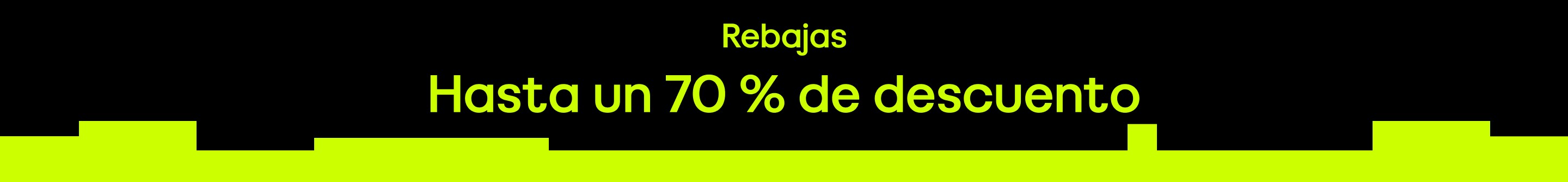 Rebajas: hasta un 70% de descuento