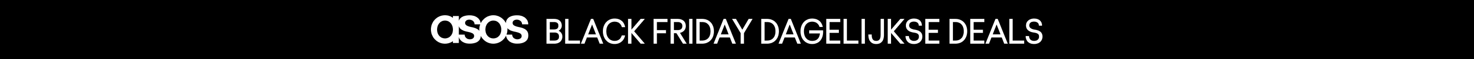 ASOS BLACK FRIDAY DAGELIJKSE DEALS