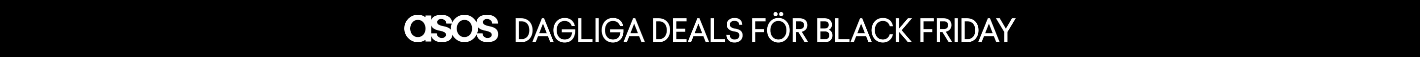 ASOS DAGLIGA DEALS FÖR BLACK FRIDAY