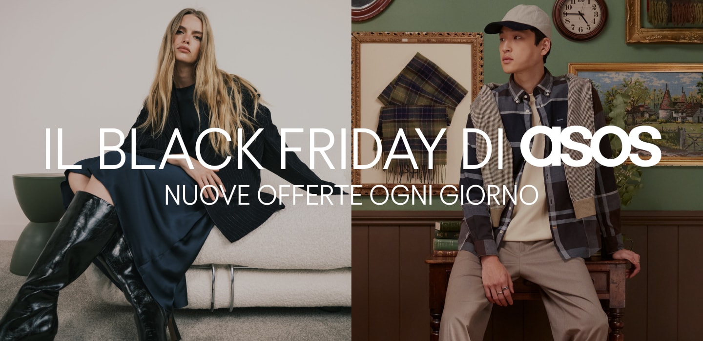 Il black friday di asos. Nuove offerte ogni giorno
