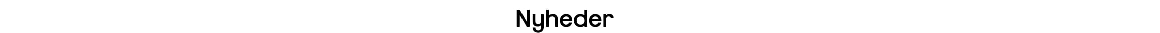 Nyheder