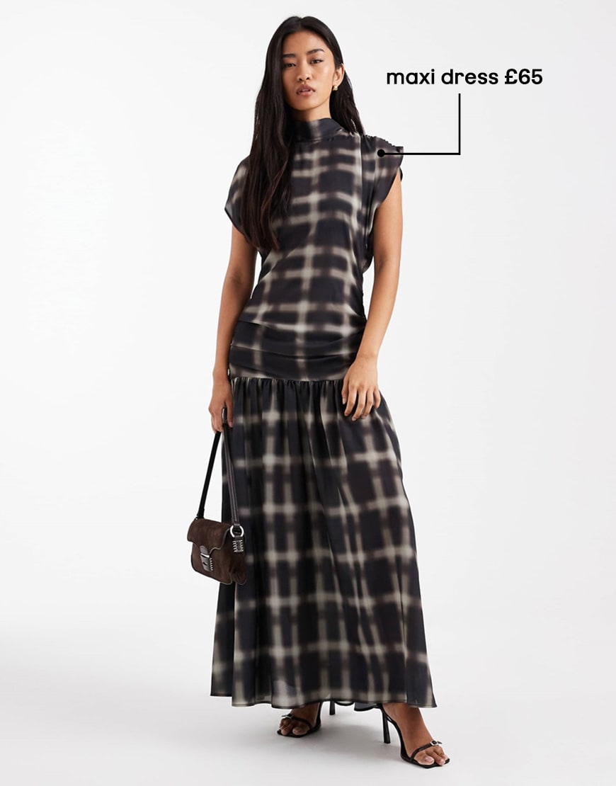 velvet lace trim t-shirt dress £28