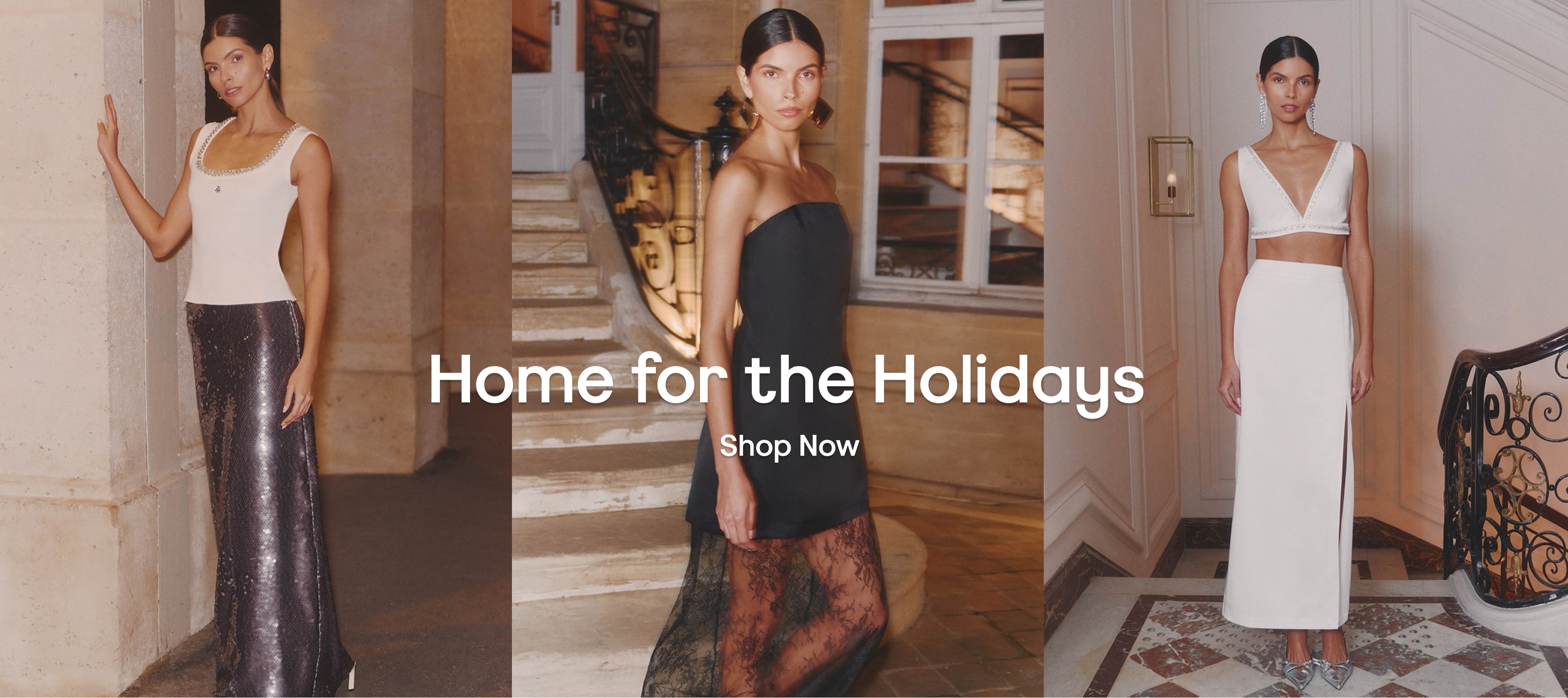 Home for the Holidays. Shop now