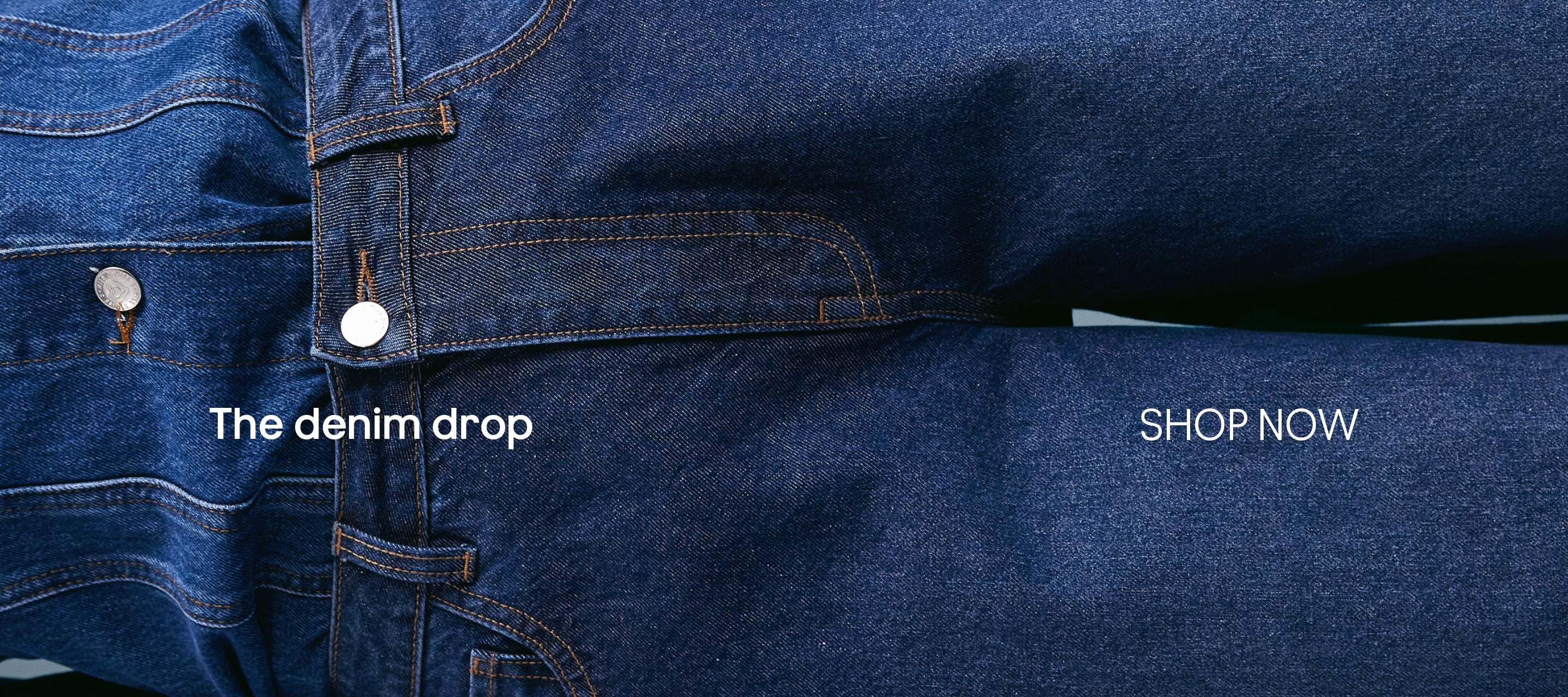 The denim drop. Shop now