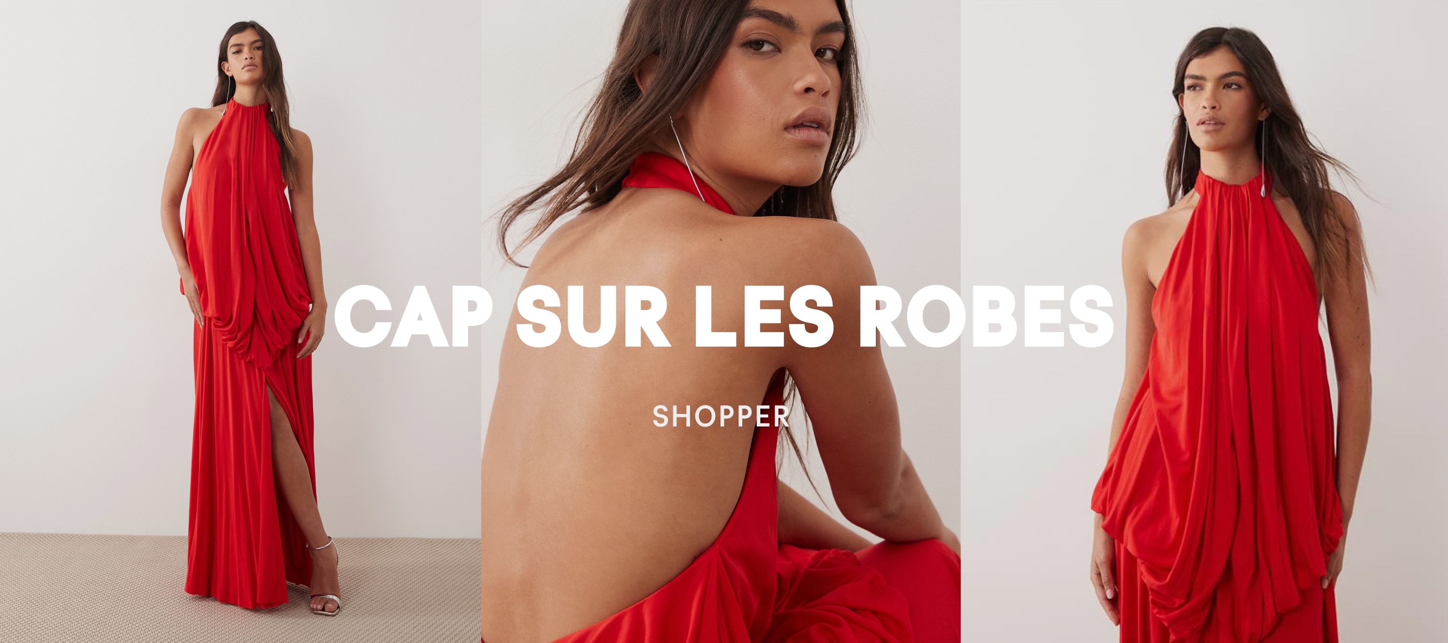 CAP SUR LES ROBES. SHOPPER