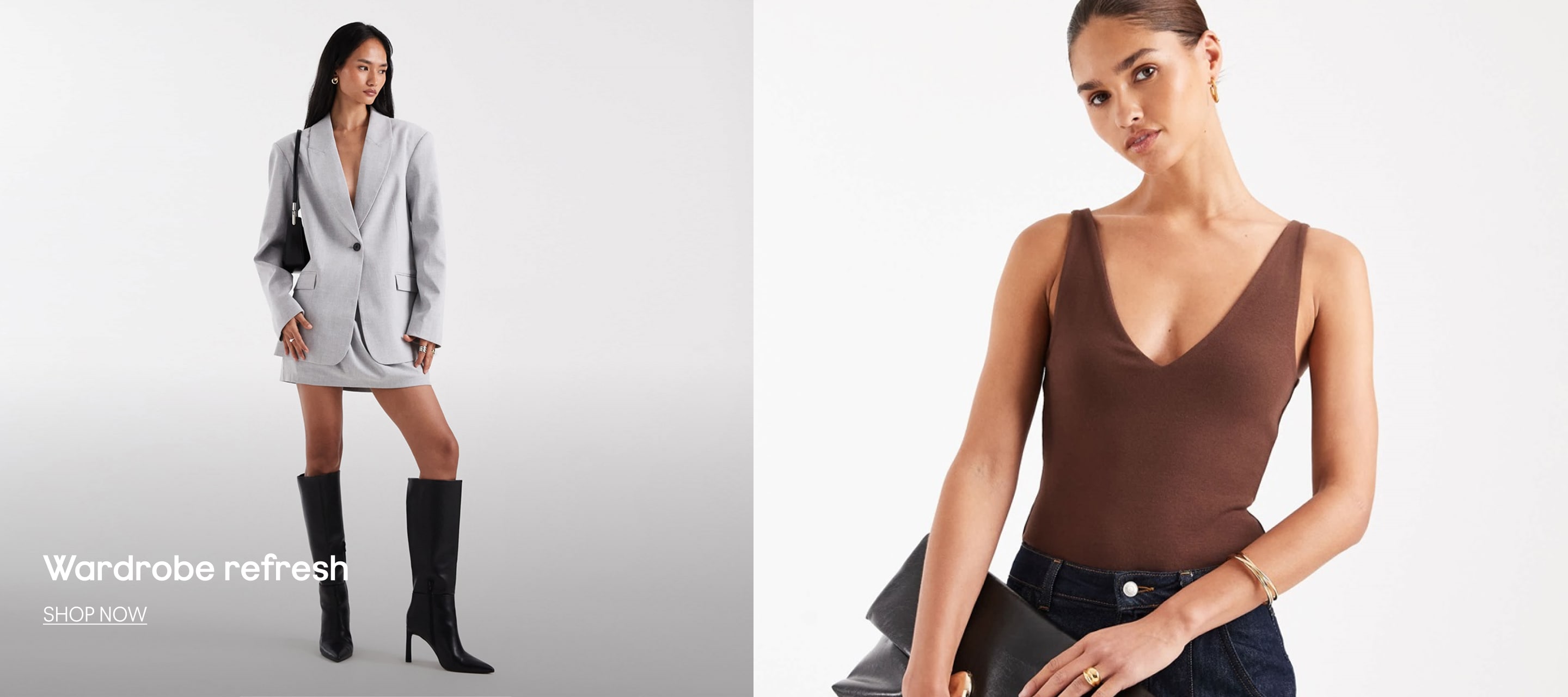 Wardrobe refresh. Shop now