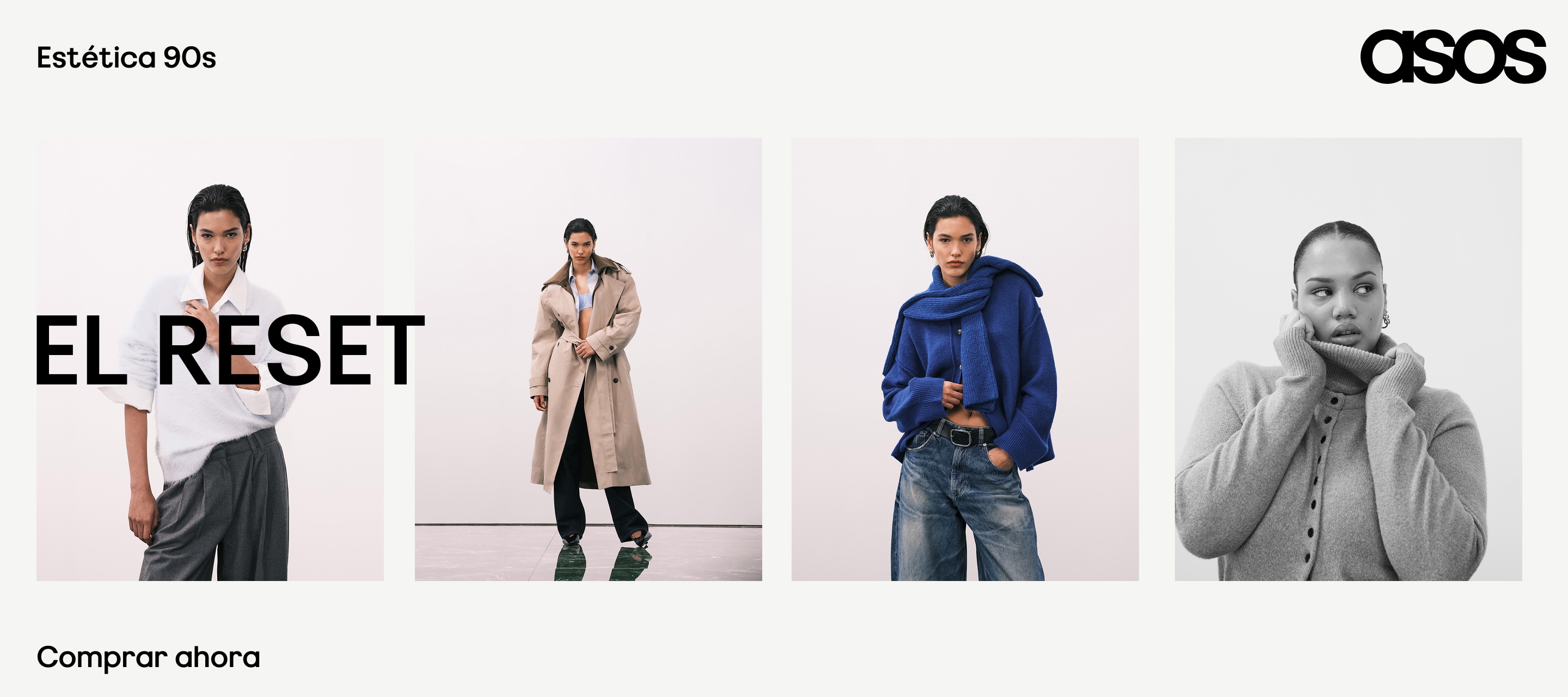 Estética 90s. ASOS. EL RESET. Comprar ahora