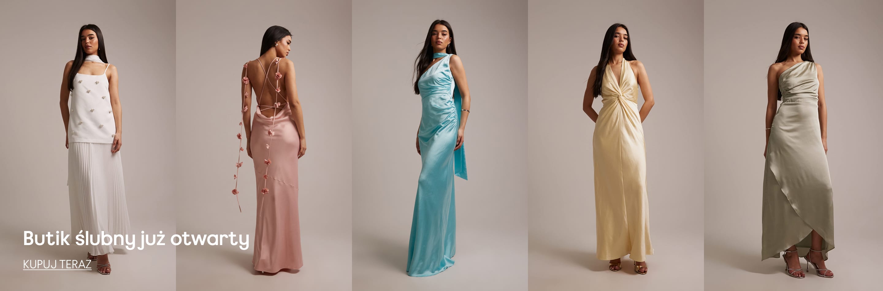 Butik ślubny już otwarty. Kupuj teraz
