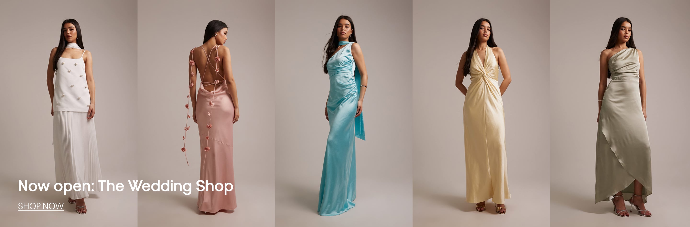 Now open: The Wedding Shop. Shop now