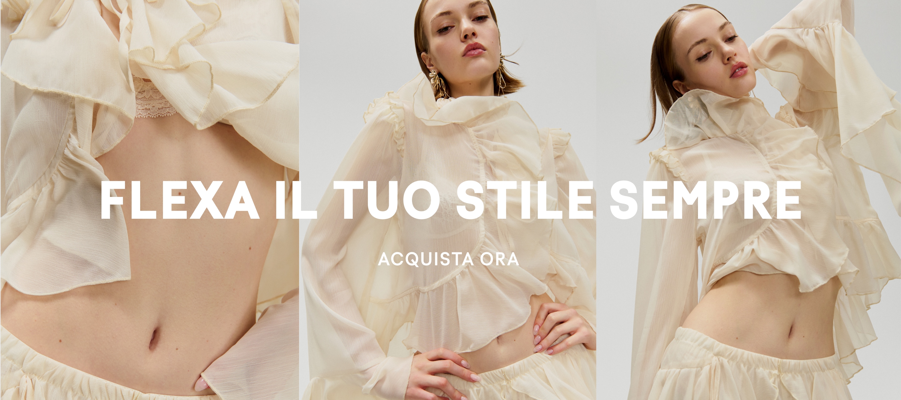 Flexa il tuo stile sempre. Acquista ora