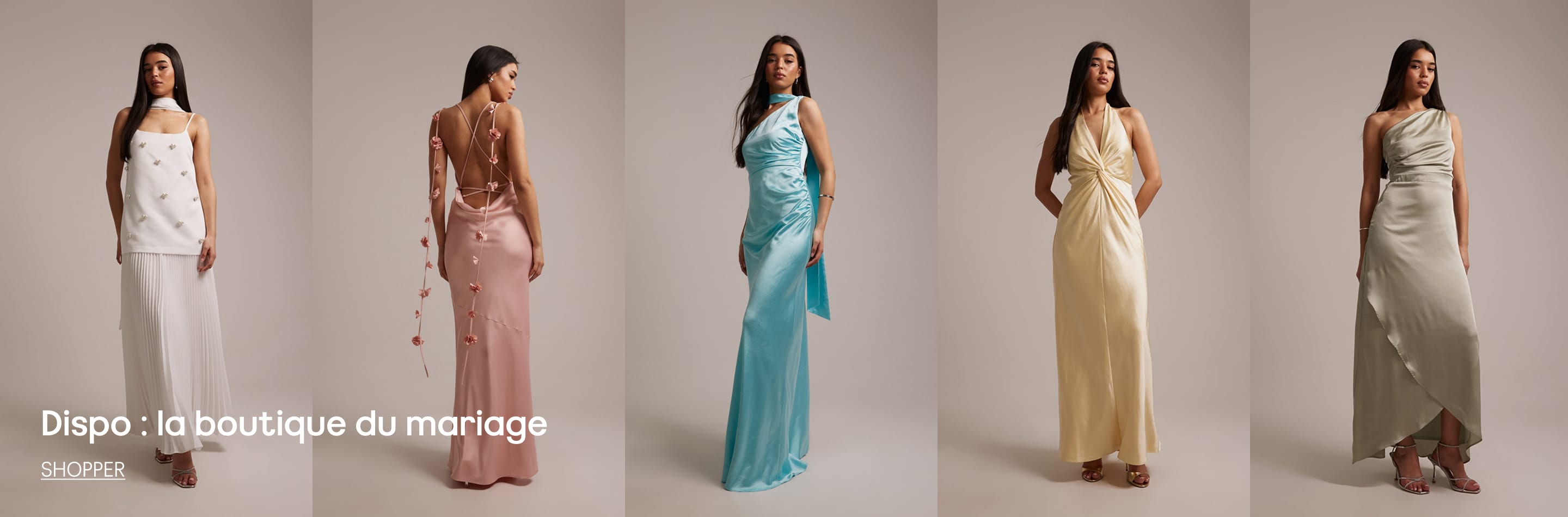 Dispo : la boutique du mariage. Shopper