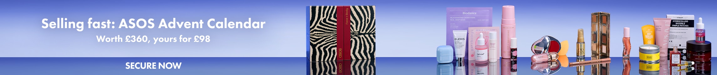  selling fast: asos advent calendar worth £360, yours for £98 secure now