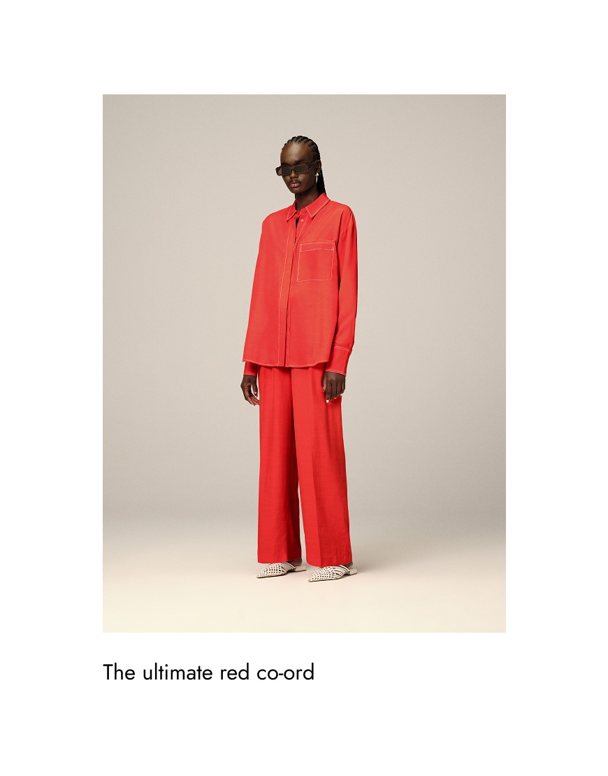 The ultimate red co-ord