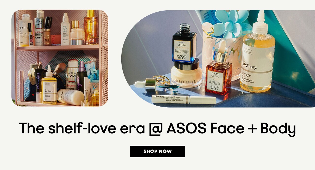 The shelf-love era @ASOS Face + Body. Shop now.