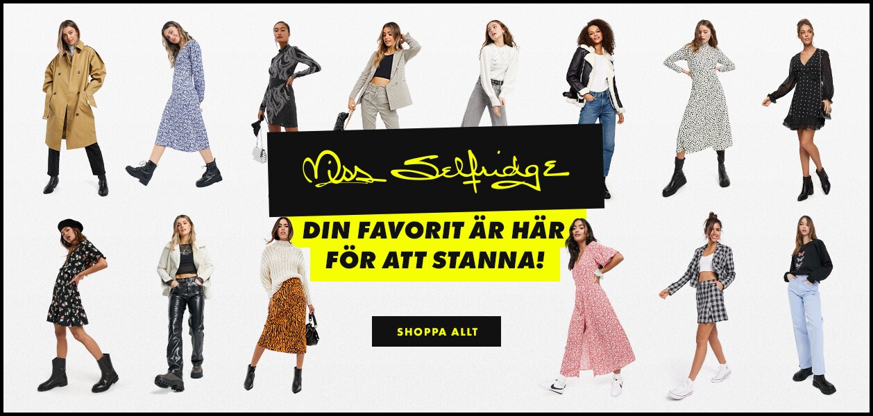 MISS SELFRIDGE, YOUR FAVE IS HERE TO STAY, SHOP NOW