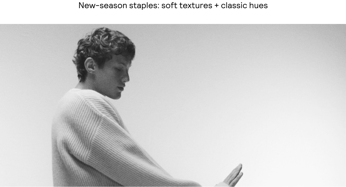 New-season staples: soft textures + classic hues