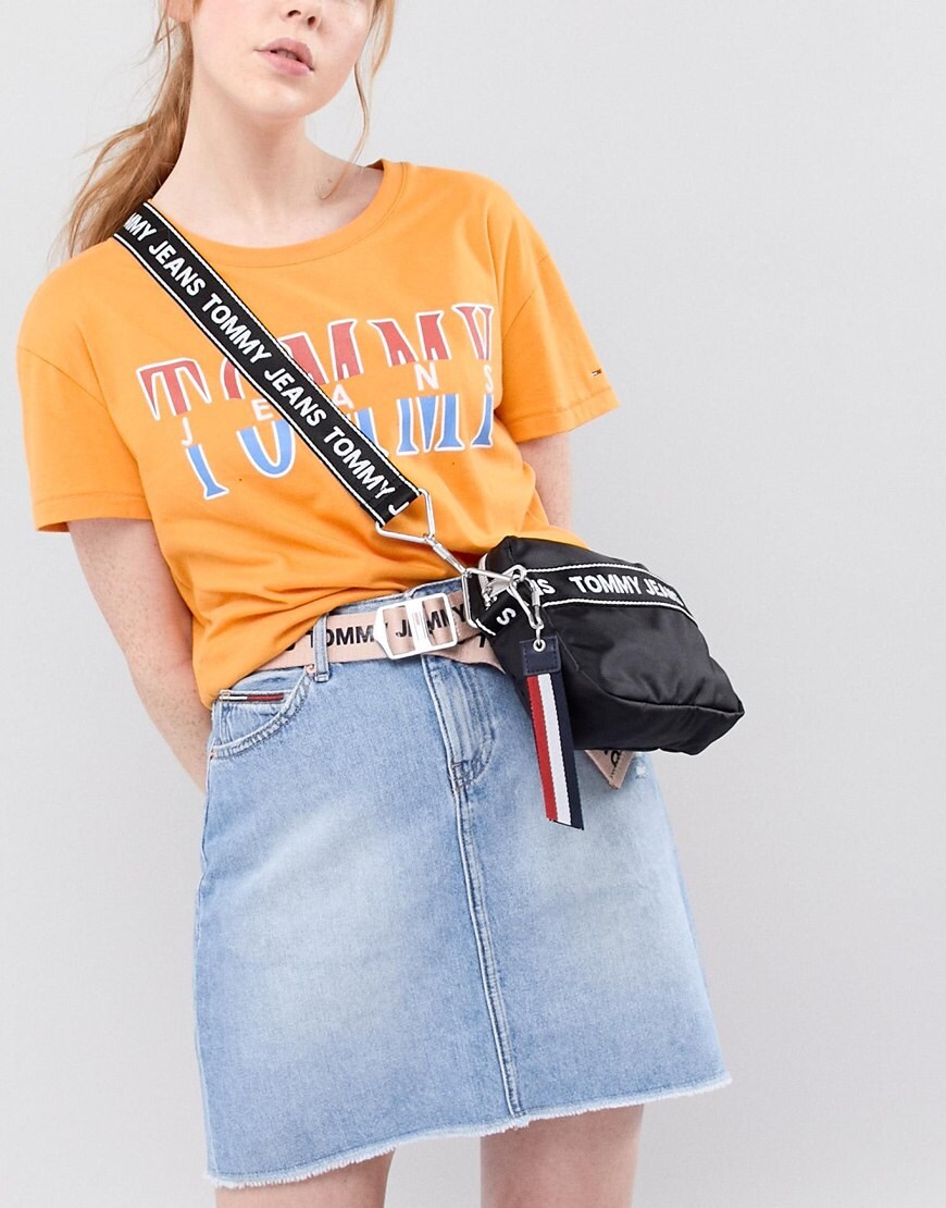 Tommy Jeans Camera Bag With Logo Tape Straps