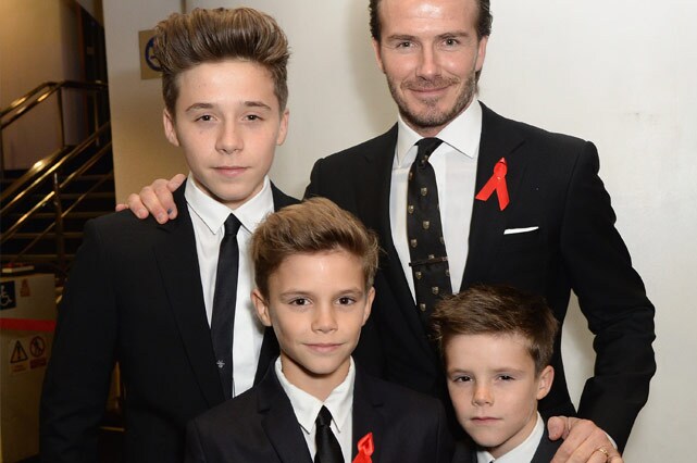 david beckham's style