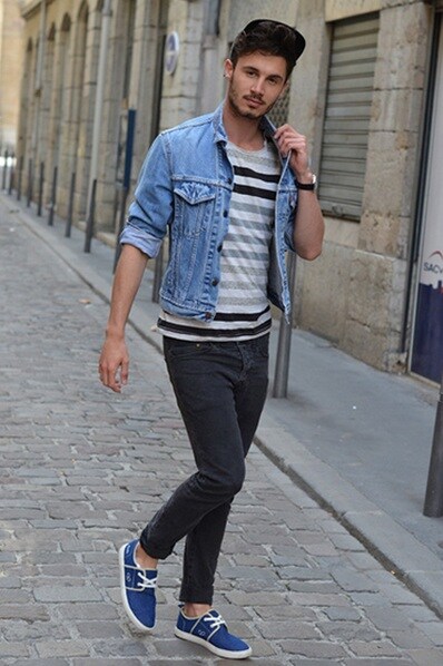 street style: men about town
