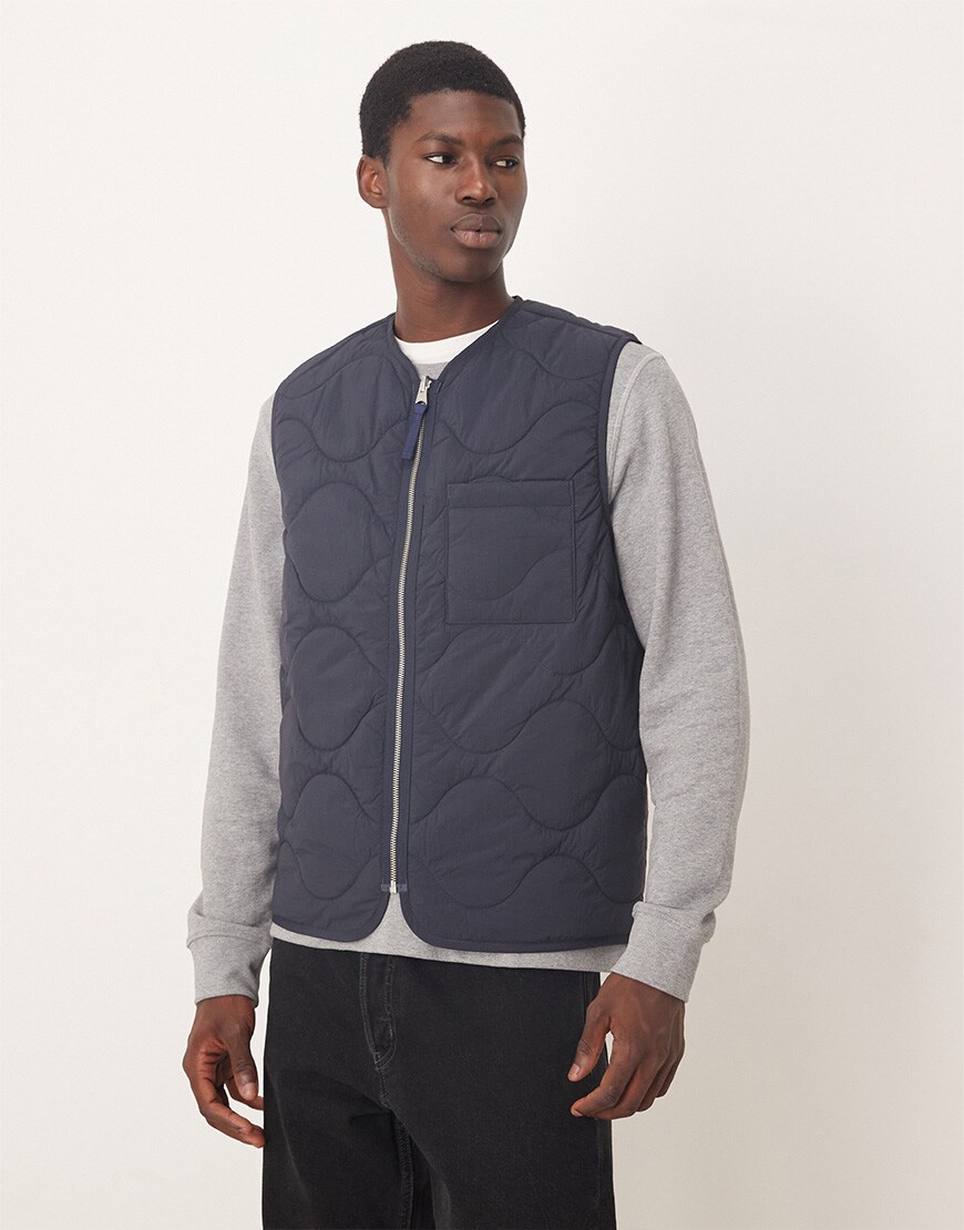 Arket quilted gilet | ASOS Style Feed