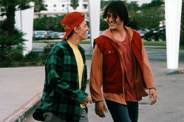 bill + ted's excellent outfits
