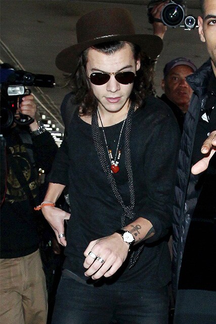 celebrity airport swag