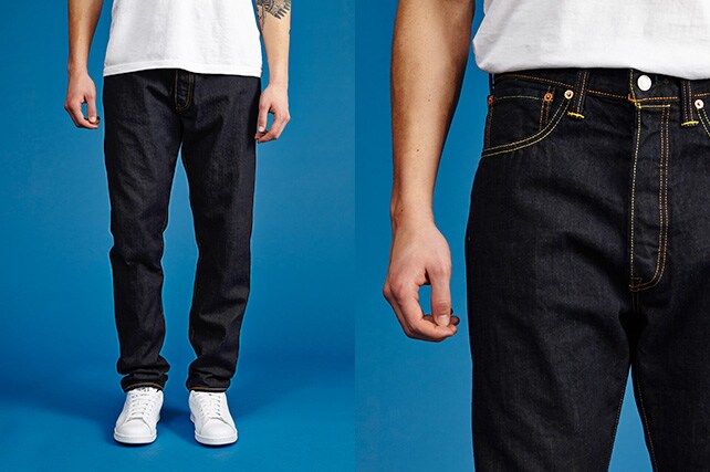 levi's 501 tapered mens