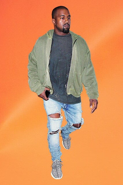 jeans and yeezy