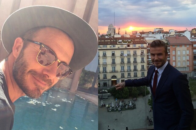 stylish footballers on insta