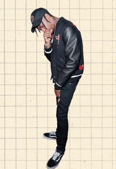 Pretty sure the Escape Plan video jacket is an old varsity letter jacket  from my high school in MN. Not sure how Travis would have gotten one though  : r/travisscott