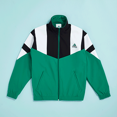 new in: adidas track jackets