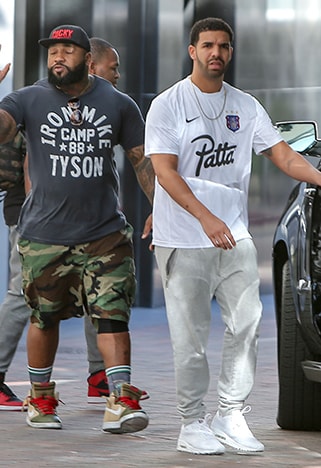 stylish men in footy shirts