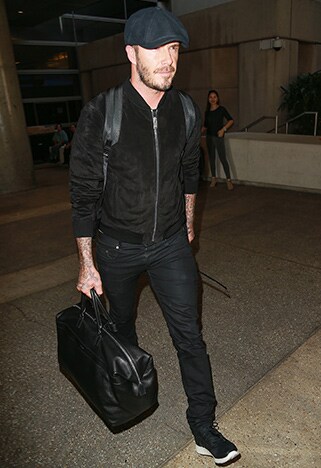 Stormwise Mens Fashion Beckham Style Leather Jacket