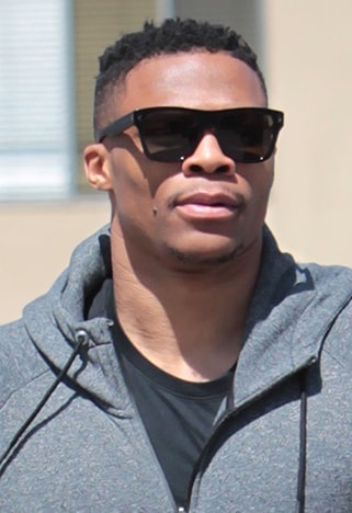Russell Westbrook in sunglasses